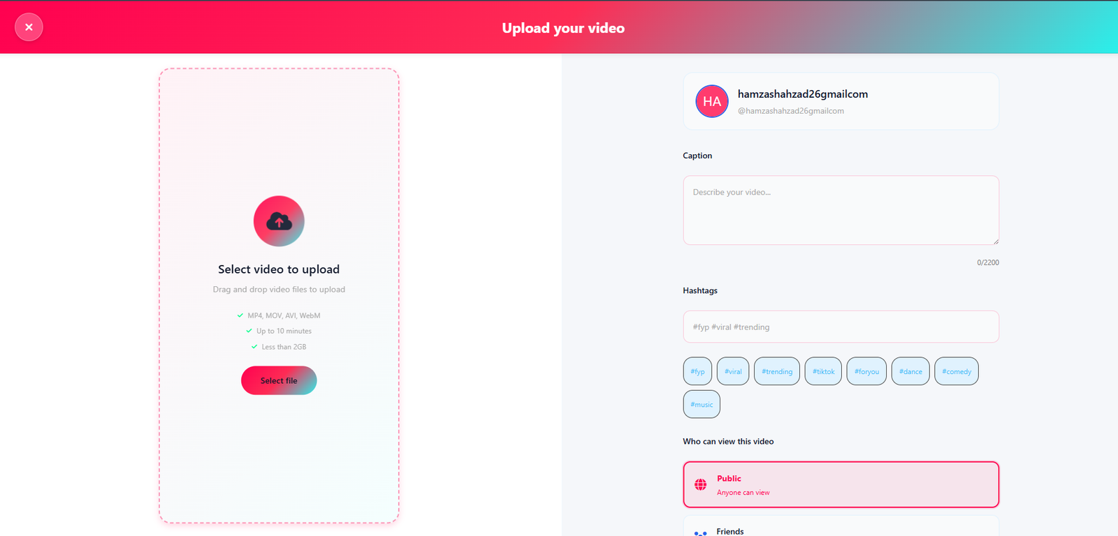 Social Video Publisher